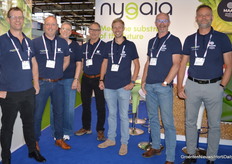 The team from Klasmann Deilmann and MAAN. https://www.groentennieuws.nl/article/9538687/belangstelling-voor-nygaia-tijdens-greentech-2023/    